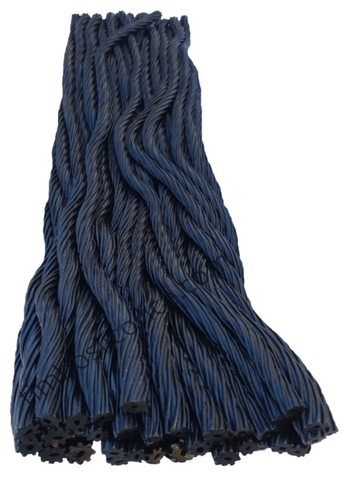Timbo’s Black Twist Licorice Rope is the genuine article, no anise here! Just the pure Black Licorice flavor.