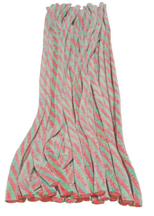 Sour Watermelon Licorice Ropes are a Refreshing Watermelon Flavor with a Sweet-Sour Kick. (No Seeds 😊)